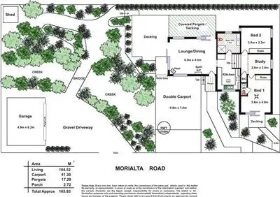 Floorplan of Homely house listing, 57A Morialta Road, Rostrevor SA 5073