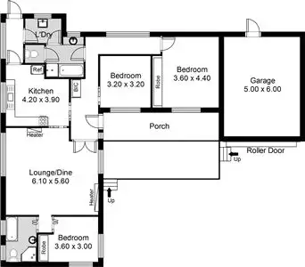Floorplan of Homely house listing, 4 Antrim Street, Mccracken SA 5211