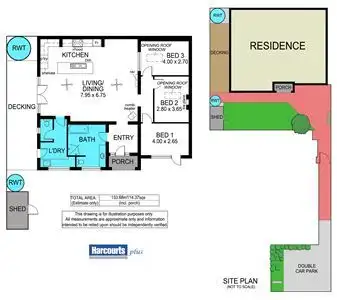 Floorplan of Homely house listing, 6A Kauri Parade, Seacliff SA 5049