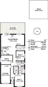 Floorplan of Homely house listing, 29 Bywaters Avenue, Willaston SA 5118
