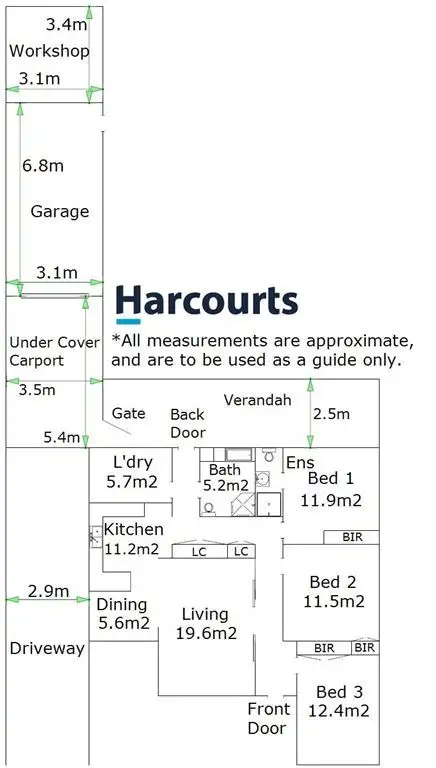 Floorplan of Homely house listing, 2 Nolan Street, Wangaratta VIC 3677