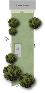 Floorplan of Homely land listing, 10 Sophia Street, Echunga SA 5153