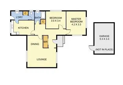 Floorplan of Homely house listing, 3 Marie Street, Boronia VIC 3155