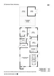 Floorplan of Homely house listing, 58 Glenholm Street, Mitchelton QLD 4053