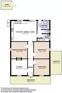 Floorplan of Homely house listing, 99 Chief Street, Brompton SA 5007
