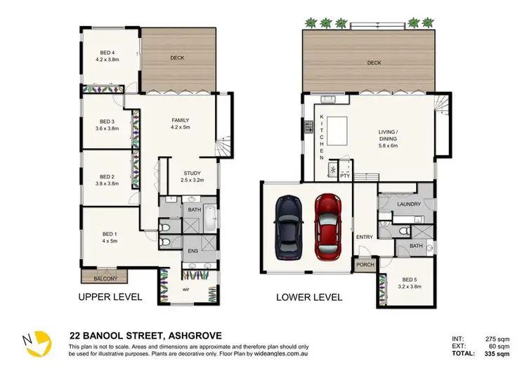 Floorplan of Homely house listing, 22 Banool Street, Ashgrove QLD 4060