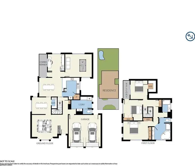 Floorplan of Homely house listing, 1 Merran Court, Wheelers Hill VIC 3150