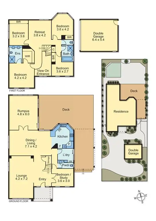 Floorplan of Homely house listing, 5 Nesting Court, Epping VIC 3076
