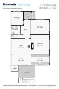 Floorplan of Homely house listing, 41 Knights Road, Huonville TAS 7109