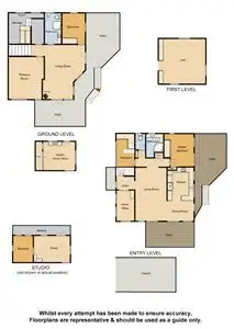 Floorplan of Homely house listing, 45 Ozanne Street, Paddington QLD 4064