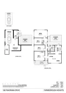 Floorplan of Homely house listing, 106 Panorama Drive, Farmborough Heights NSW 2526