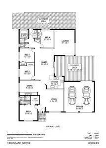 Floorplan of Homely house listing, 3 Brisbane Grove, Horsley NSW 2530