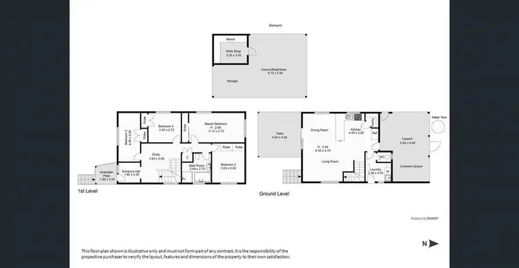 Floorplan of Homely house listing, 35 Hudson Avenue, Mitchelton QLD 4053