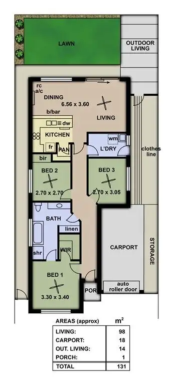 Floorplan of Homely house listing, 5 Education Court, Sheidow Park SA 5158