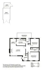 Floorplan of Homely house listing, 38 Oliphant Avenue, Marion SA 5043