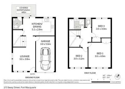 Floorplan of Homely house listing, 2/5 Geary Street, Port Macquarie NSW 2444