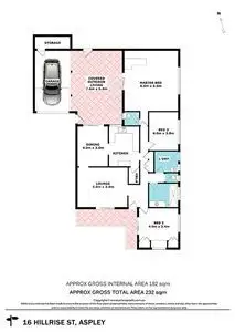 Floorplan of Homely house listing, 16 Hillrise Street, Aspley QLD 4034