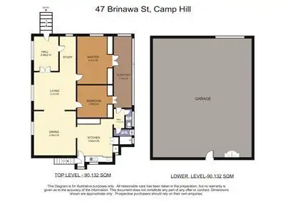 Floorplan of Homely house listing, 47 Brinawa Street, Camp Hill QLD 4152