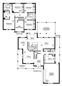 Floorplan of Homely house listing, 9 Wilaroo Avenue, Beaumont SA 5066