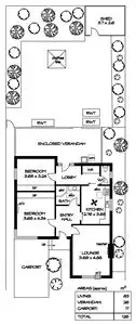 Floorplan of Homely house listing, 7 Freer Street, Semaphore SA 5019