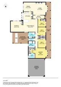 Floorplan of Homely house listing, 902 Winter Street, Buninyong VIC 3357