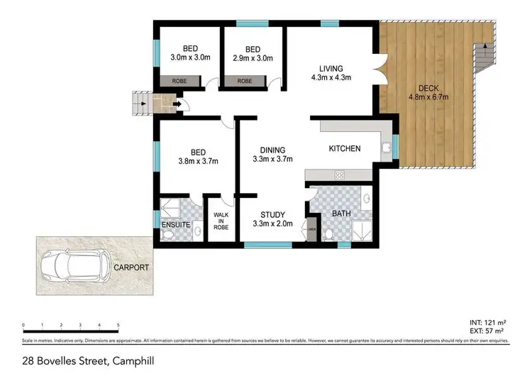 Floorplan of Homely house listing, 28 Bovelles Street, Camp Hill QLD 4152
