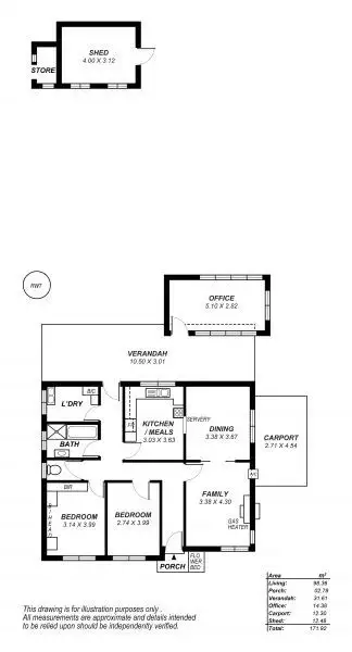 Floorplan of Homely house listing, 7 Bundey Street, Magill SA 5072