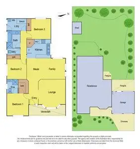 Floorplan of Homely house listing, 13 Woodvale Court, Bell Park VIC 3215