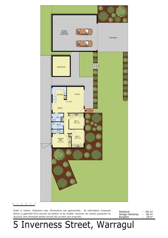 Floorplan of Homely house listing, 5 Inverness Street, Warragul VIC 3820