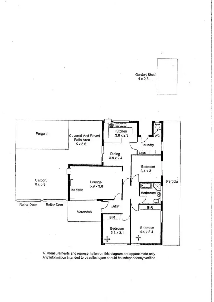 Floorplan of Homely house listing, 31 Columba Street, Morphett Vale SA 5162