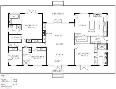 Floorplan of Homely house listing, 3105 Range Road, Back Valley SA 5211