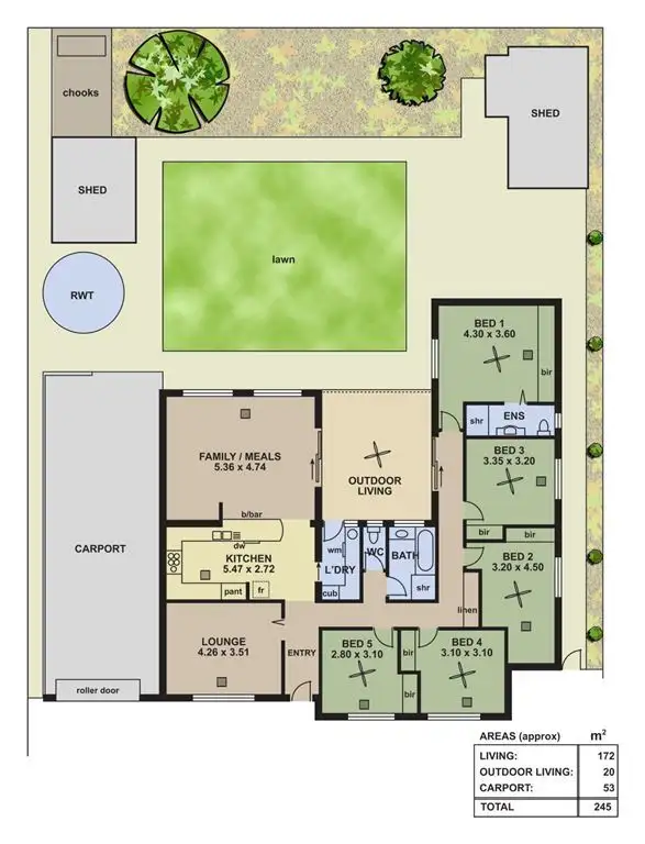 Floorplan of Homely house listing, 12 Swift Street, Aberfoyle Park SA 5159