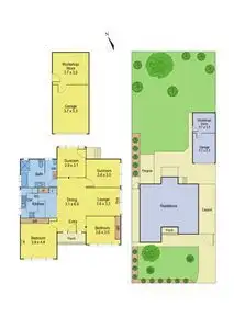 Floorplan of Homely house listing, 8 Willana Avenue, Hamlyn Heights VIC 3215