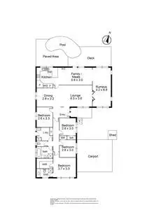 Floorplan of Homely house listing, 9 Rothbury Court, Wantirna VIC 3152