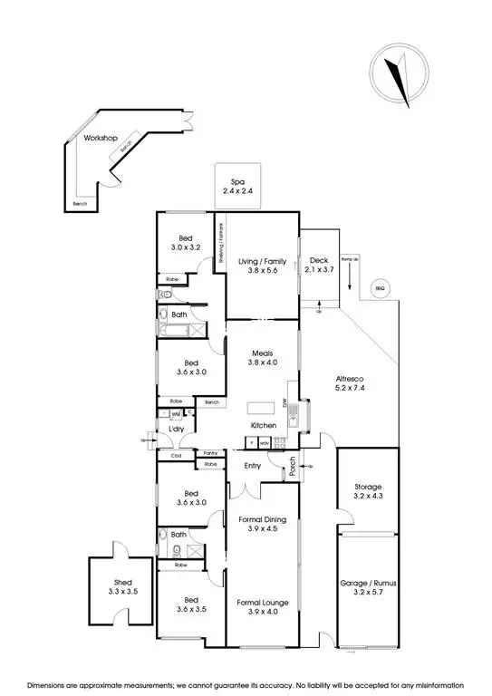 Floorplan of Homely house listing, 16 Marlesford Avenue, Wantirna VIC 3152