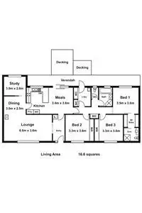 Floorplan of Homely house listing, 1C Pearce Street, Crib Point VIC 3919