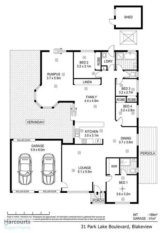 Floorplan of Homely house listing, 31 Park Lake Blvd, Blakeview SA 5114