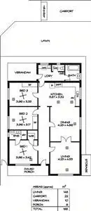 Floorplan of Homely house listing, 55 Russ Avenue, Seaton SA 5023