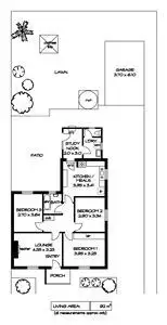 Floorplan of Homely house listing, 16 Bundarra Avenue, Kilburn SA 5084