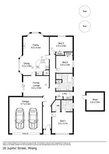 Floorplan of Homely house listing, 26 Jupiter Street, Milang SA 5256