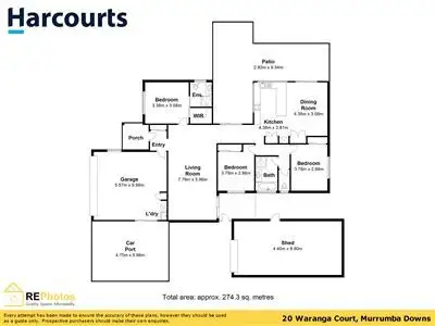 Floorplan of Homely house listing, 20 Waranga Court, Murrumba Downs QLD 4503
