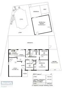 Floorplan of Homely house listing, 5 Saywell Crescent, Salisbury North SA 5108