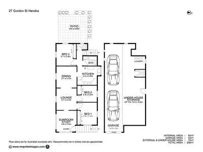 Floorplan of Homely house listing, 27 Gordon Street, Hendra QLD 4011