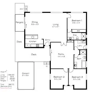 Floorplan of Homely house listing, 18 Stone Hut Circuit, Encounter Bay SA 5211