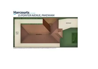 Floorplan of Homely house listing, 15 Pointer Drive, Pakenham VIC 3810