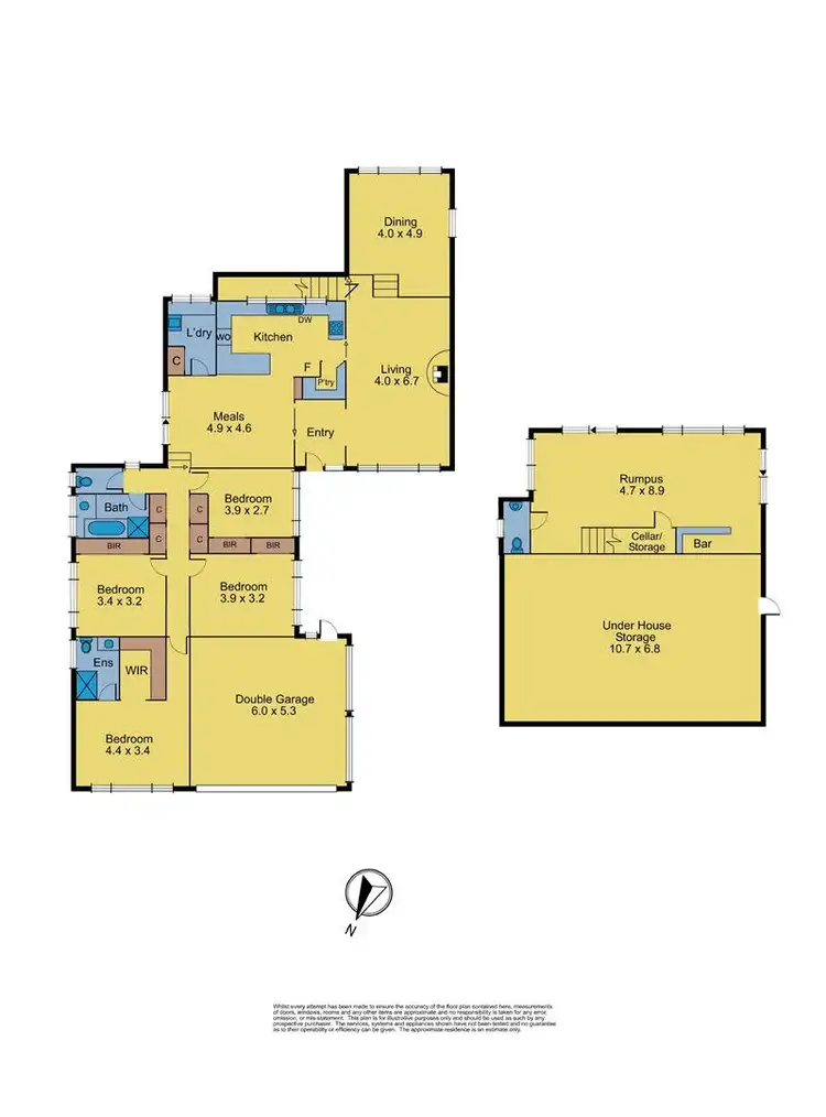 Floorplan of Homely house listing, 85 Nurlendi Road, Vermont VIC 3133
