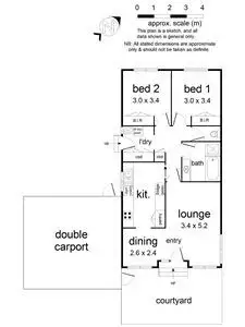 Floorplan of Homely unit listing, 12/83A Lincoln Road, Croydon VIC 3136