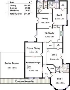 Floorplan of Homely house listing, 7 Mackintosh Court, Willunga SA 5172