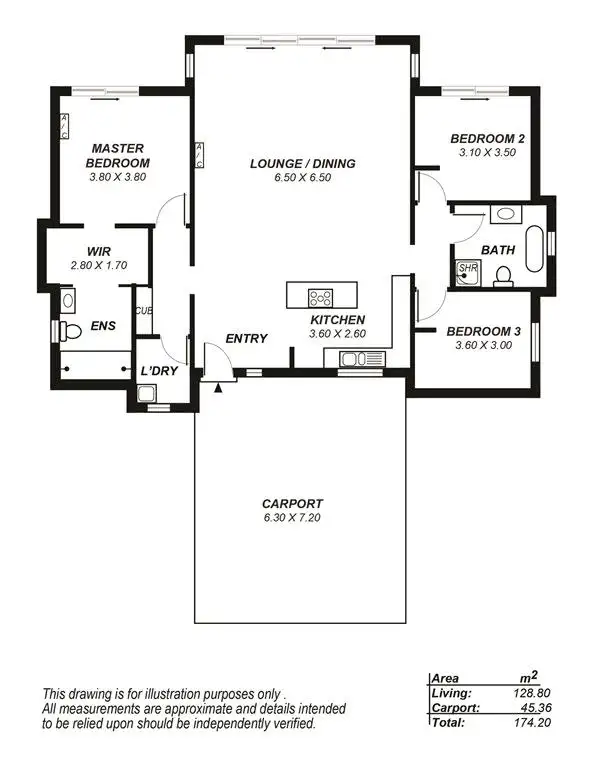 Floorplan of Homely house listing, 33 Stock Road, Lower Inman Valley SA 5211