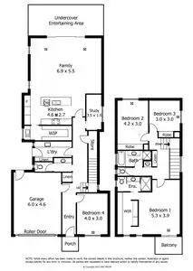 Floorplan of Homely house listing, 43A Eton Avenue, Magill SA 5072